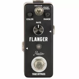 Rowin LEF-312 Vintage Analog Flanger w/ Static Filter Micro Guitar Pedal New - Picture 1 of 7