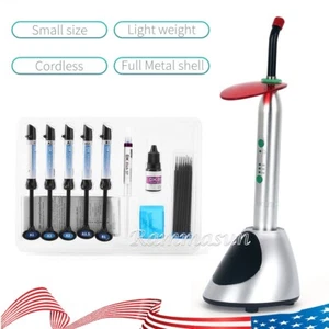 Dental Wireless LED Kieferorthopädie Härtungslicht 2700mw/cm²/Lichtheilung Komposit Kit - Bild 1 von 24