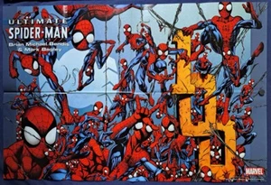ULTIMATE SPIDER-MAN #100 MARK BAGLEY COMIC PROMO POSTER 36X24 MARVEL 2006 UNUSED - Bild 1 von 3
