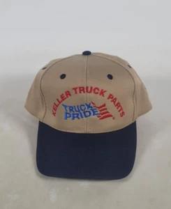 KELLER TRUCK PARTS TRUCK PRIDE TAN SNAP BACK CAP - Picture 1 of 6