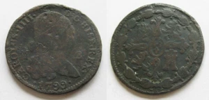 Zaldi2010 - Carlos IV. 8 Maravedis from 1799, Segovia. Oval - Picture 1 of 1