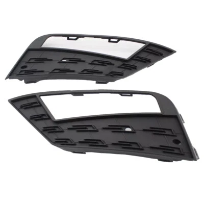 Pair Front Bumper Fog Light Cover Lamp Grille For Seat Leon 2017 2018 2019 2020 - Image 1 of 4
