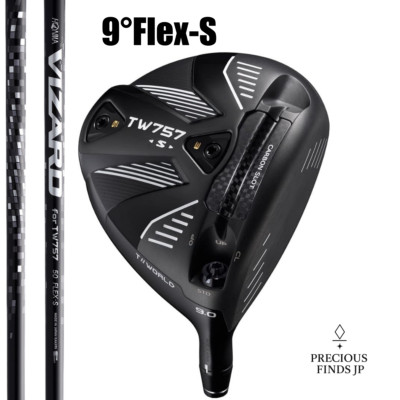 Used HONMA Golf Tour World Tw747 455 9.5 Driver Dr Vizard Fd-6