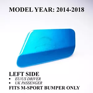 Tapa arandela faro izquierdo para BMW X3 F25 X4 F26 LCI M Sport 14-18 azul playa C16 - Imagen 1 de 6
