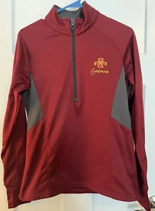 Iowa State Under Armour Women's 1/4 Zip Pullover Semi-Fitted (Large) Coldgear - Picture 1 of 9