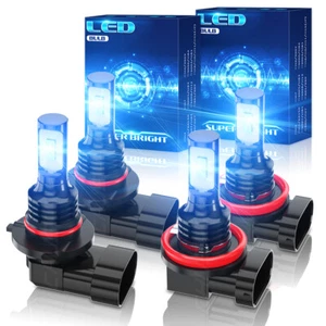 For Chevrolet Silverado 1500 2007-2015 4X LED Headlight Bulbs High/Low Beam - Picture 1 of 11