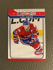 2009-10 O-Pee-Chee Hockey #217 Saku Koivu - Canadians -