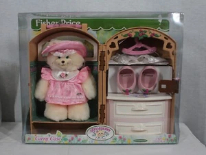 RARE! DISCONTINUED FISHER PRICE TOYS BRIARBERRY BEARS CARRY CASE NEW IN PACKAGE - Picture 1 of 7