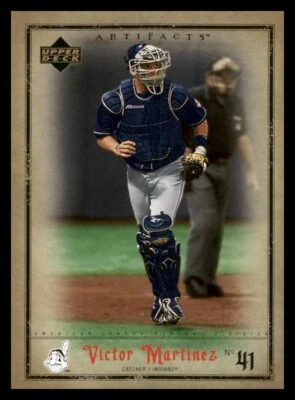 2006 Upper Deck Artifacts - #26 Victor Martinez - Image 1 of 2