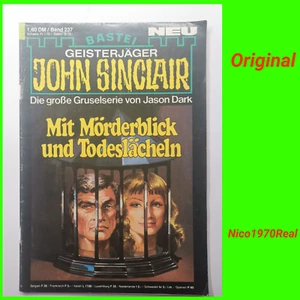 John Sinclair -  Heft 237 - Mit Mörderblick + Todeslächeln -  Jason Dark #B/4-25 - Bild 1 von 3