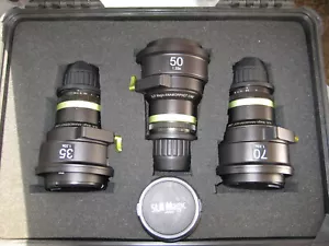 Anamorphic Pl Lens Set -1.33x SLR Magic 35mm/50mm/70mm & Adapters - Picture 1 of 13