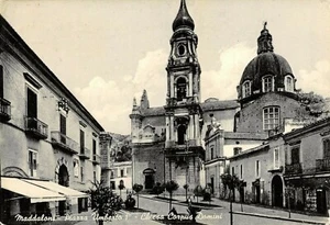 A1081) MADDALONI CASERTA PIAZZA UMBERTO PRIMO CHIESA CORPUS DOMINI VIAGGIATA. - Bild 1 von 2