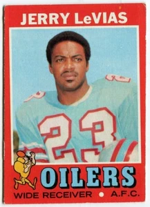 Topps #240 1971 Jerry LeVias Houston Oilers - Imagen 1 de 2