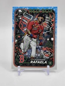 2024 Topps Holiday Ceddanne Rafaela Rookie Imagine Variation Lights SP #H121 - Bild 1 von 2