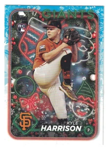 Kyle Harrison San Francisco Giants Topps Holiday 2024 #H175 Baseball Card - Picture 1 of 2