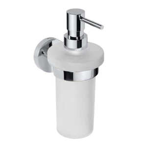 BOMEGA Glasseifenspender Chrom poliert für Bad & Küche >> zum Bohren oder Kleben - Bild 1 von 7