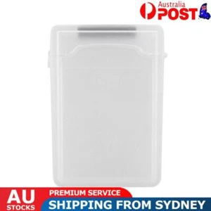 3.5 Inch IDE SATA HDD Hard Drive Disk Storage Box Plastic HDD Caddy Case(White) - Picture 1 of 10
