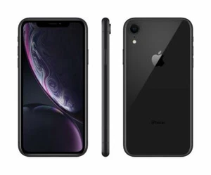 Apple iPhone XR 256GB Black Verizon T-Mobile AT&T Fully Unlocked Smartphone - Picture 1 of 4