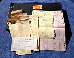 BILTMORE DAIRY FARMS Vanderbilt Asheville NC Milkman Ledger 1979 SPARTANBURG SC - Picture 1 of 21