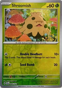 006/162 SHROOMISH REVERSE HOLO TEMPORAL FORCES POKEMON KARTE - Bild 1 von 1