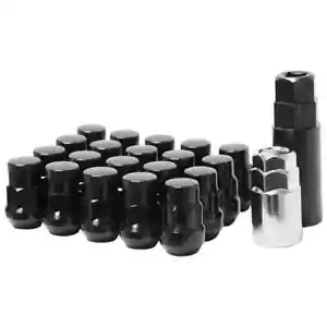 Muteki 32926BP SR35 Series Black 12mm x 1.5" Thread Size Closed End Lug Nut - Picture 1 of 10