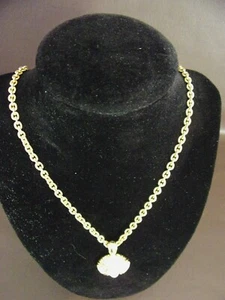 Gold Tone Necklace With Pendant (Unbranded) - Picture 1 of 5