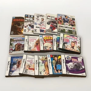 BIG BUNDLE CLEAROUT SALE Nintendo Wii, DS 3DS Game Lot UNTESTED AS-IS - Picture 1 of 11