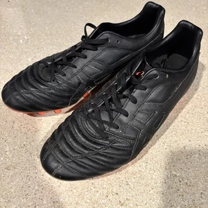 ASICS Lethal Flash IT Men’s Football Boots Black/Red Size US 8.5 (Eur42) - P802L - Picture 1 of 8