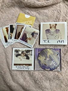 Preowned - Taylor Swift 1989 CD with Slipcover, Set of 13 Photo Polaroids 53-65 - Foto 1 di 7