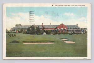 Postcard Inverness Country Club, Toledo, Ohio golf 1936 - Picture 1 of 2