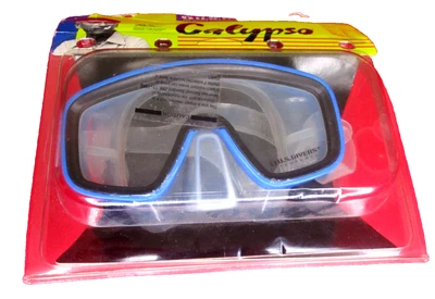 NUEVO DE COLECCIÓN~Calypso Adulto Unisex La Paz Buzos EE. UU. Máscara de Snorkel OS Azul Foto 1 de 2