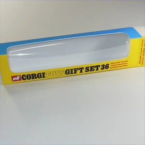 Corgi Toys Gift Set 36 Oldsmobile Toronado Glastron Boat Empty Repro Outer Box - Picture 1 of 4