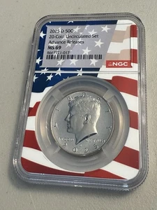 2025 D KENNEDY NGC MS69 69 HALF DOLLAR - ADVANCED RELEASE - FINEST KNOWN - Picture 1 of 4
