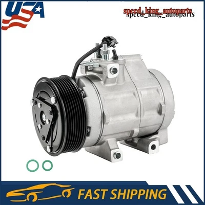 Compresor de aire acondicionado con embrague para Ford F-250 Super Duty 2011 2012 2013 2014 2015 2016 Foto 1 de 4