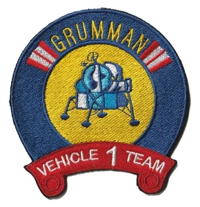 Grumman Vehículo Equipo 1 Apolo LEM Parche Programa Espacial Lunar - Imagen 1 de 1