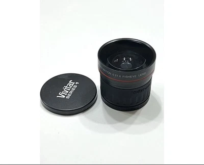 Vivitar 21-58W 0.21x Wide Angle Fisheye Conversion Lens ( Good Conditions) - Image 1 of 4