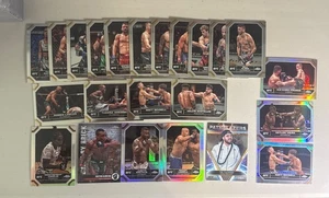 Lotto carte UFC Topps Chrome 2025 (23 carte) - campioni, contendenti e inserti rari!🔥 - Foto 1 di 3