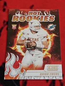 Tarjeta de novato Quinn Ewers - Red Hot Rookies 2025 puntaje no. 8 - Imagen 1 de 2