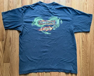 Vintage 90s Y2K Billabong Dragon Surf T-Shirt XL Single Stitch Made In USA Skate - Picture 1 of 9
