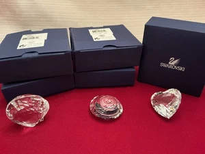 Swarovski Kristall 3er Set (überbackene Muschel & Top Shell & 2007 Event Herz) - Bild 1 von 4