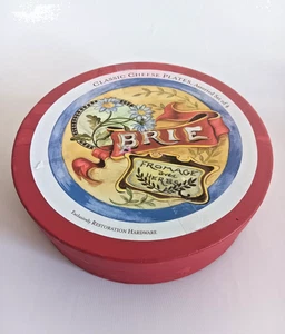 Restoration Hardware Vintage Classic Cheese Plates 7.5" Set of 4 Tapas Appetizer - Picture 1 of 8