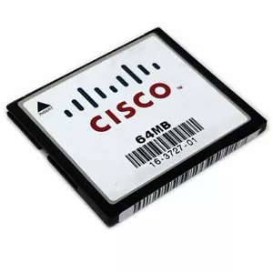 CISCO 64mb COMPACT FLASH,256Mb memory for Cisco 1800 Series Router w/ brackets - Picture 1 of 2