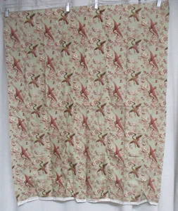 KAREN JARRAR Marcus Brother crane bee green fabric 42" X 35" quilting sewing - Picture 1 of 6