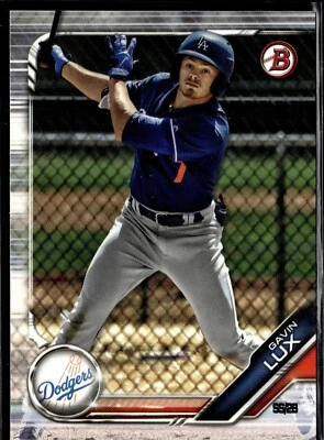 2019 Bowman Prospect #BP-130 GAVIN LUX Los Angeles Dodgers C9 - Image 1 of 2