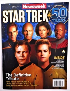 50 Years of STAR TREK Newsweek Special Edition With Exclusive Interviews NEW - Imagen 1 de 4