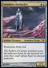Vedalken Outlander X4 LP Conflux MTG Magic Cards Gold Common