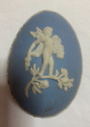 Wedgwood, Blue & White Jasper Ware Egg, Classical design
