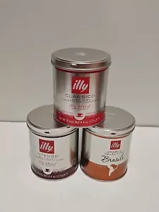 SEALED👉🏻illy~100% ARABICA ESPRESSO (Classic, INTENSO & Brasile) ~Exp:2026 - Picture 1 of 10