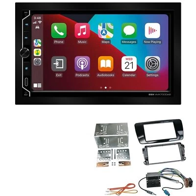 Wifi Apple CarPlay Android Autoradio für Seat Ibiza IV ab 2008 Klavierlack black - Bild 1 von 4