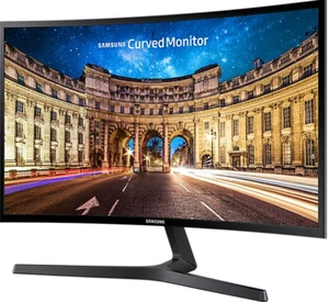 Samsung C24F396FHU Zwart 24" • 1920x1080 (Full HD) • 60Hz • VA • 4ms HDMI VGA - Afbeelding 1 van 2
